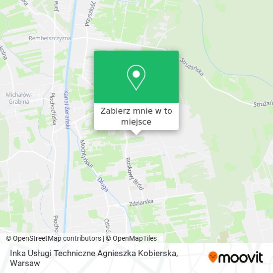 Mapa Inka Usługi Techniczne Agnieszka Kobierska