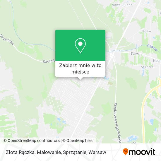 Mapa Złota Rączka. Malowanie, Sprzątanie