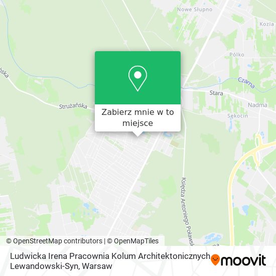 Mapa Ludwicka Irena Pracownia Kolum Architektonicznych Lewandowski-Syn