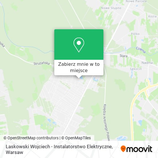 Mapa Laskowski Wojciech - Instalatorstwo Elektryczne