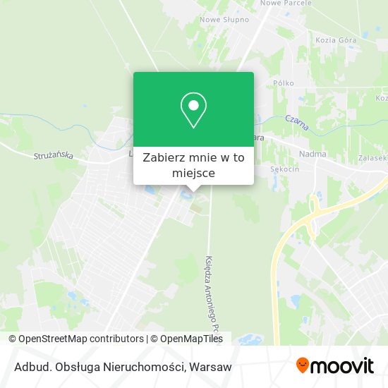 Mapa Adbud. Obsługa Nieruchomości