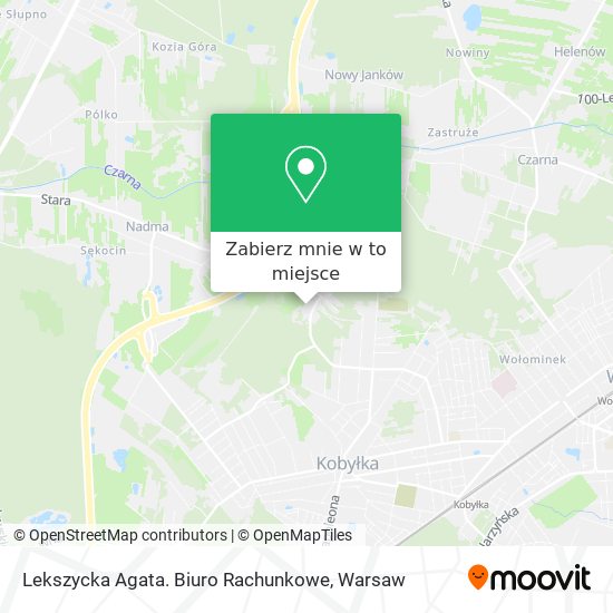 Mapa Lekszycka Agata. Biuro Rachunkowe