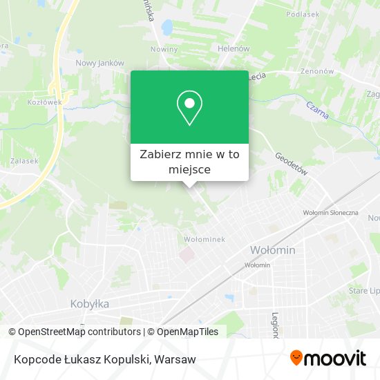 Mapa Kopcode Łukasz Kopulski