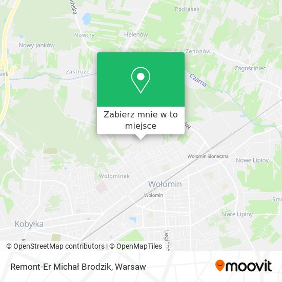 Mapa Remont-Er Michał Brodzik