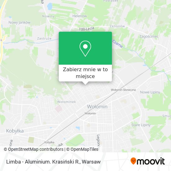 Mapa Limba - Aluminium. Krasiński R.