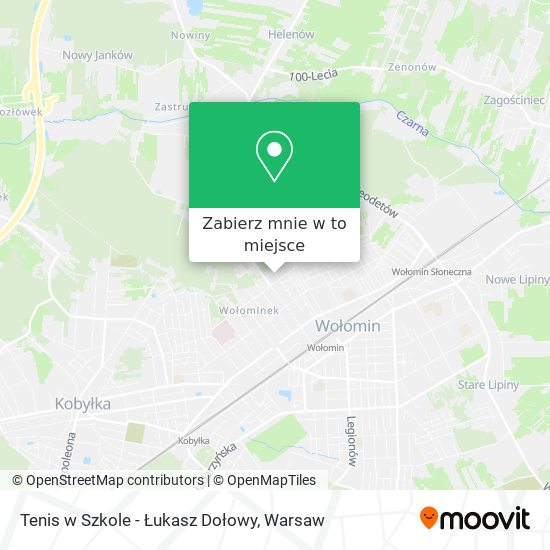 Mapa Tenis w Szkole - Łukasz Dołowy