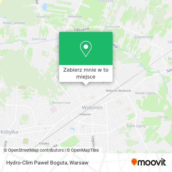 Mapa Hydro-Clim Paweł Boguta