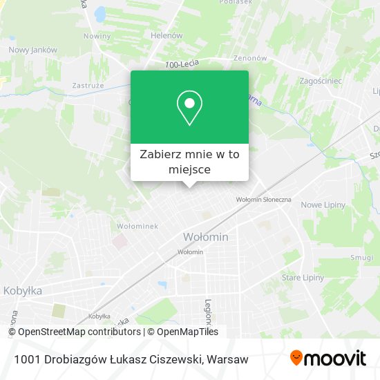 Mapa 1001 Drobiazgów Łukasz Ciszewski