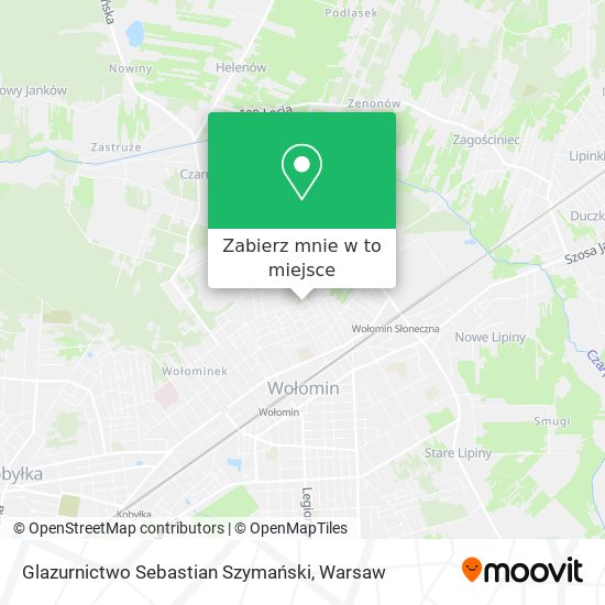 Mapa Glazurnictwo Sebastian Szymański