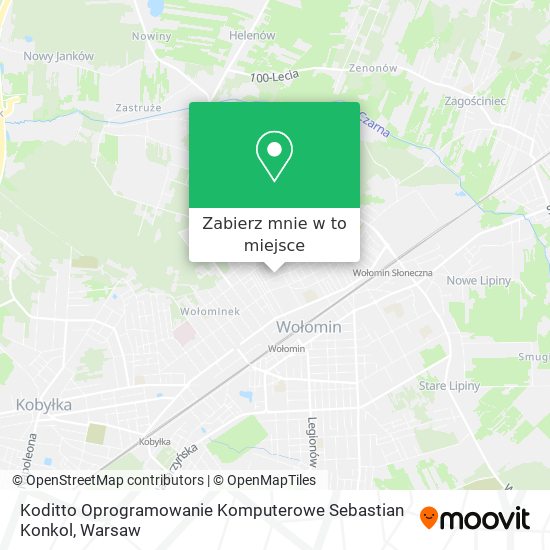 Mapa Koditto Oprogramowanie Komputerowe Sebastian Konkol