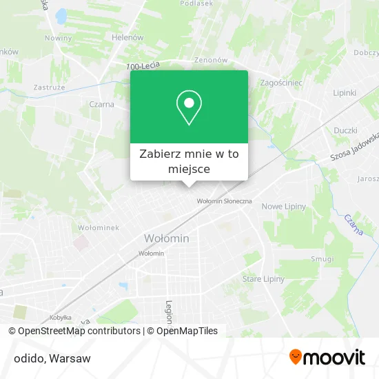 Mapa odido