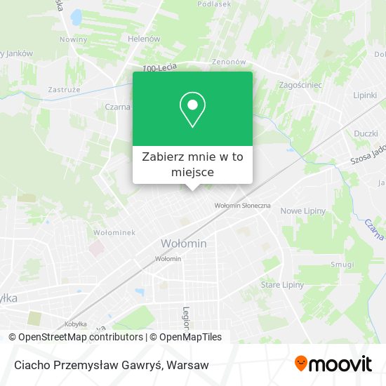 Mapa Ciacho Przemysław Gawryś