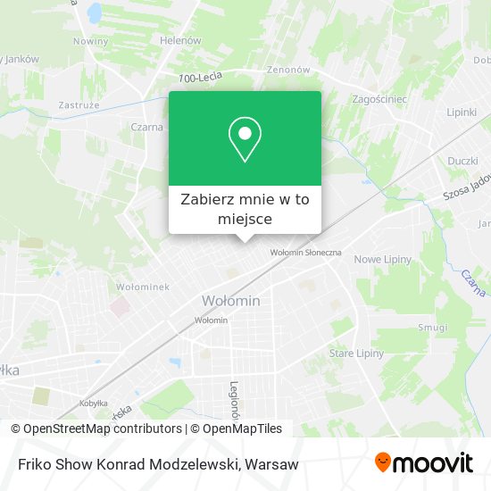 Mapa Friko Show Konrad Modzelewski