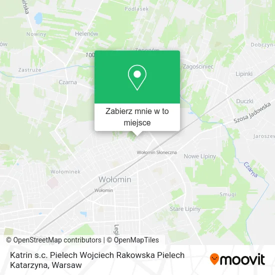 Mapa Katrin s.c. Pielech Wojciech Rakowska Pielech Katarzyna