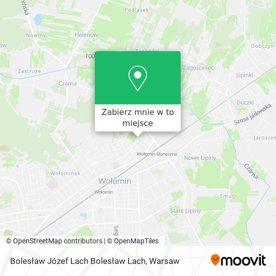 Mapa Bolesław Józef Lach Bolesław Lach