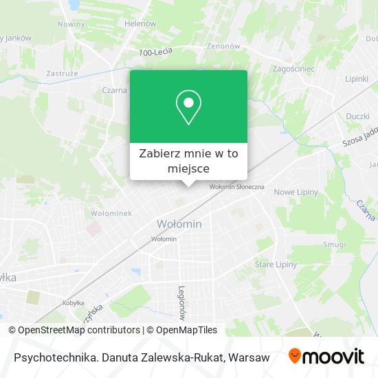 Mapa Psychotechnika. Danuta Zalewska-Rukat