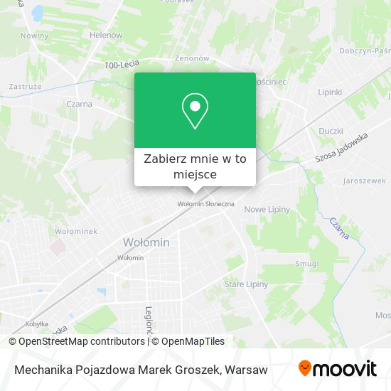 Mapa Mechanika Pojazdowa Marek Groszek