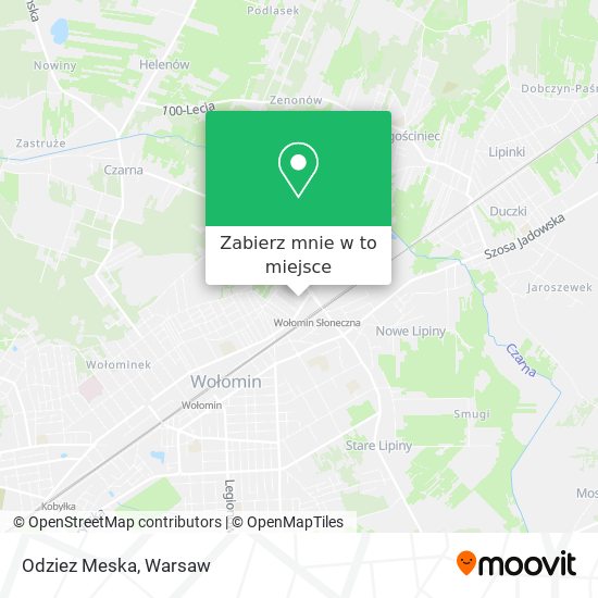 Mapa Odziez Meska