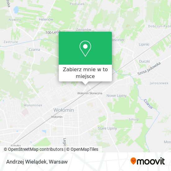 Mapa Andrzej Wielądek