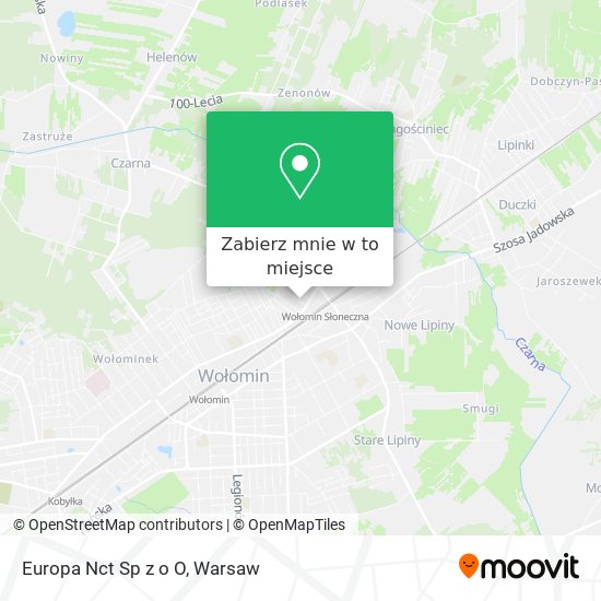 Mapa Europa Nct Sp z o O