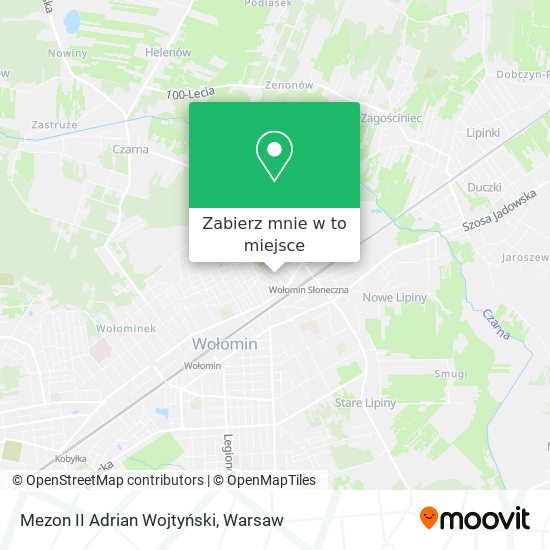 Mapa Mezon II Adrian Wojtyński