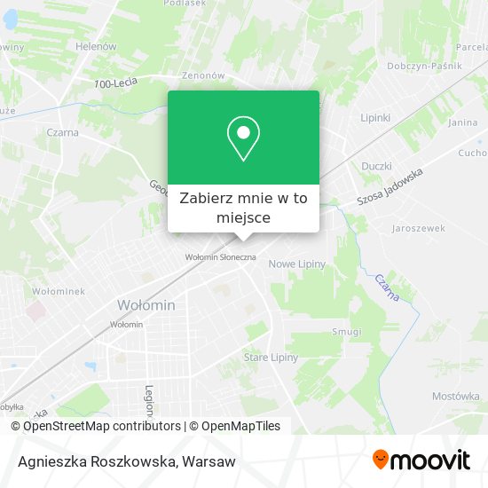 Mapa Agnieszka Roszkowska