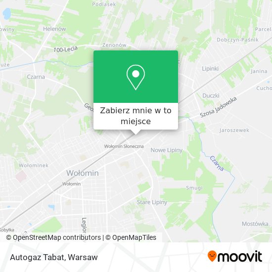 Mapa Autogaz Tabat