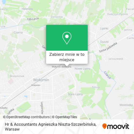 Mapa Hr & Accountants Agnieszka Niszta-Szczerbińska