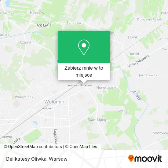 Mapa Delikatesy Oliwka