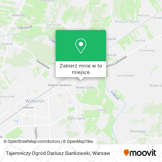 Mapa Tajemniczy Ogród Dariusz Siankowski