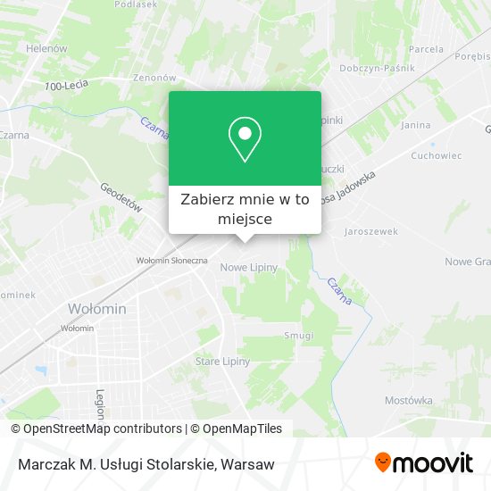 Mapa Marczak M. Usługi Stolarskie