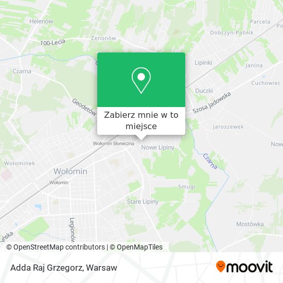 Mapa Adda Raj Grzegorz