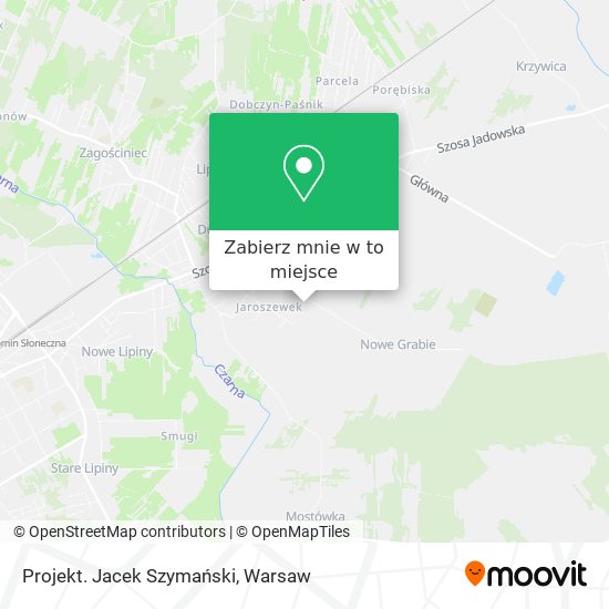 Mapa Projekt. Jacek Szymański