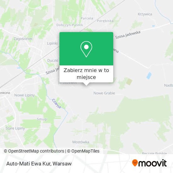 Mapa Auto-Mati Ewa Kur