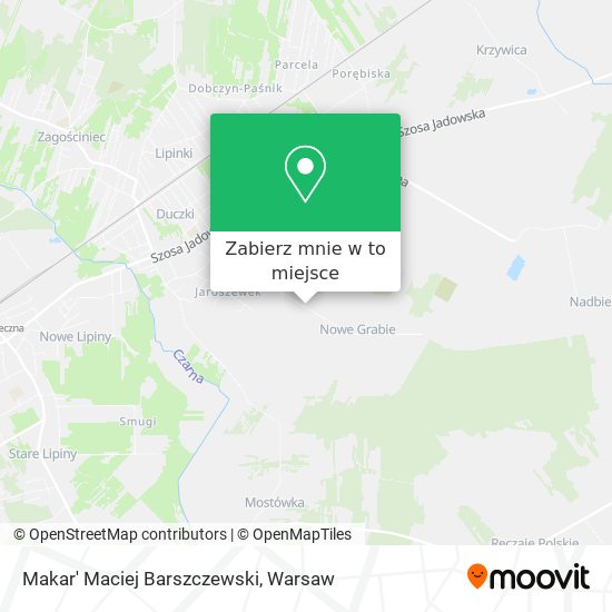 Mapa Makar' Maciej Barszczewski