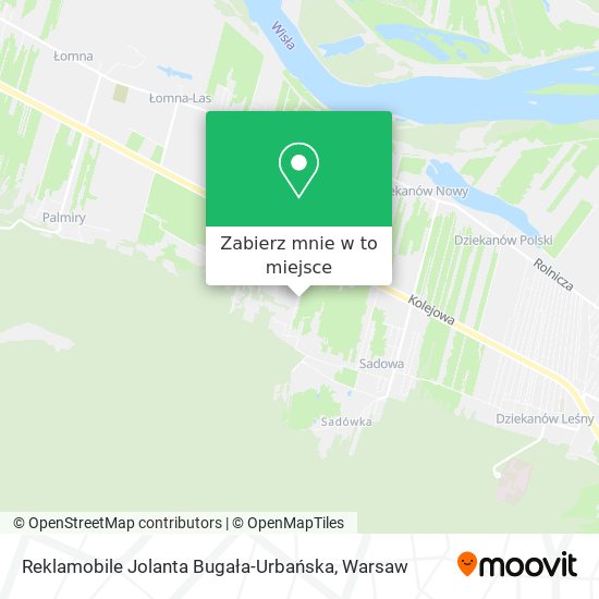 Mapa Reklamobile Jolanta Bugała-Urbańska