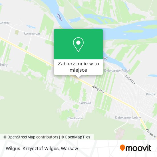 Mapa Wilgus. Krzysztof Wilgus