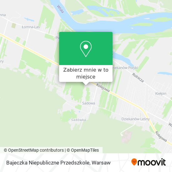 Mapa Bajeczka Niepubliczne Przedszkole