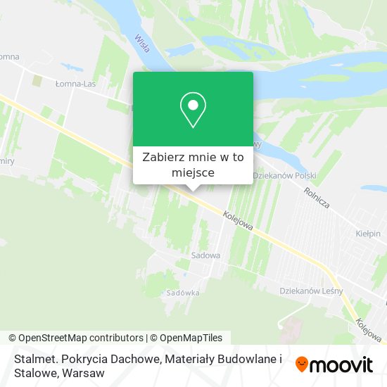 Mapa Stalmet. Pokrycia Dachowe, Materiały Budowlane i Stalowe