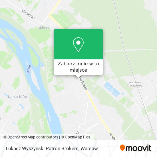 Mapa Łukasz Wyszyński Patron Brokers