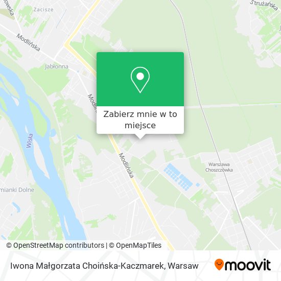 Mapa Iwona Małgorzata Choińska-Kaczmarek