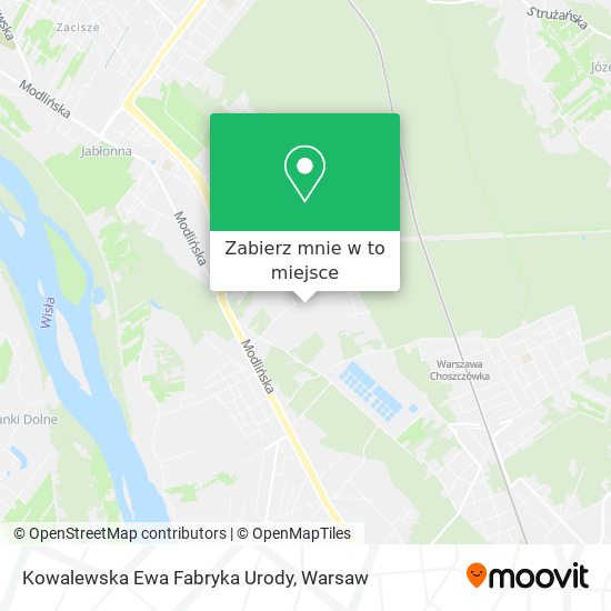 Mapa Kowalewska Ewa Fabryka Urody