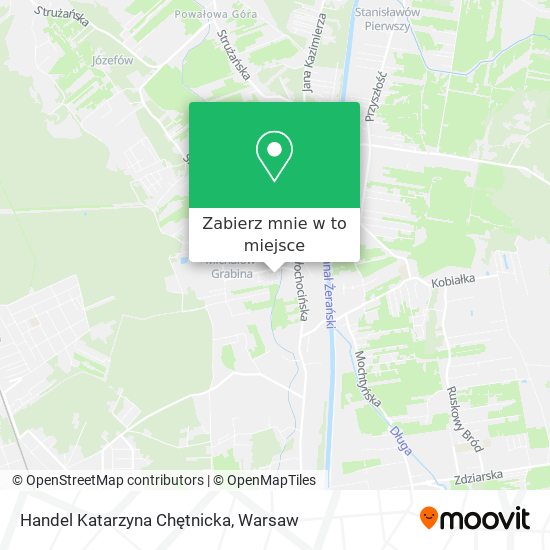 Mapa Handel Katarzyna Chętnicka