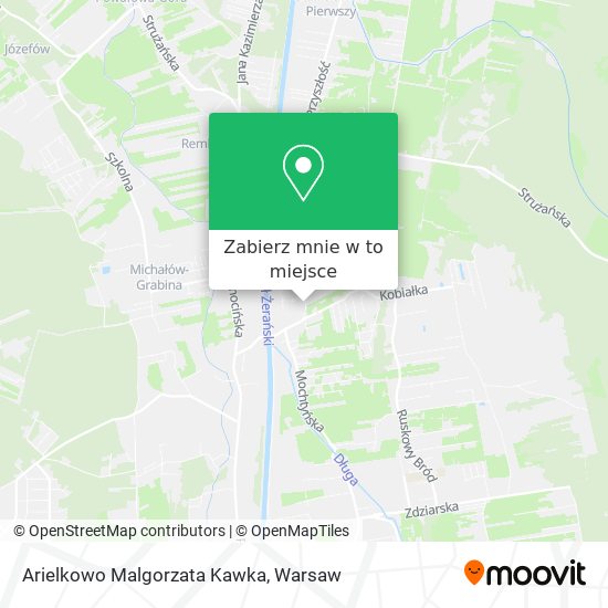 Mapa Arielkowo Malgorzata Kawka