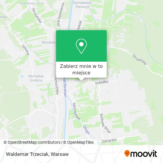 Mapa Waldemar Trzeciak