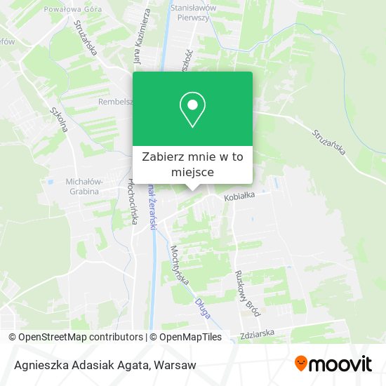 Mapa Agnieszka Adasiak Agata