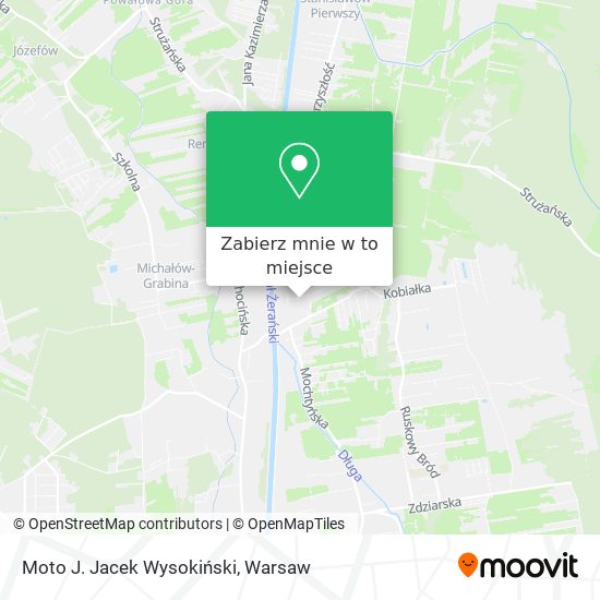 Mapa Moto J. Jacek Wysokiński