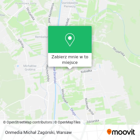 Mapa Onmedia Michał Zagórski