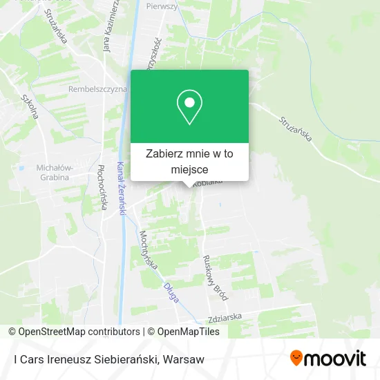 Mapa I Cars Ireneusz Siebierański