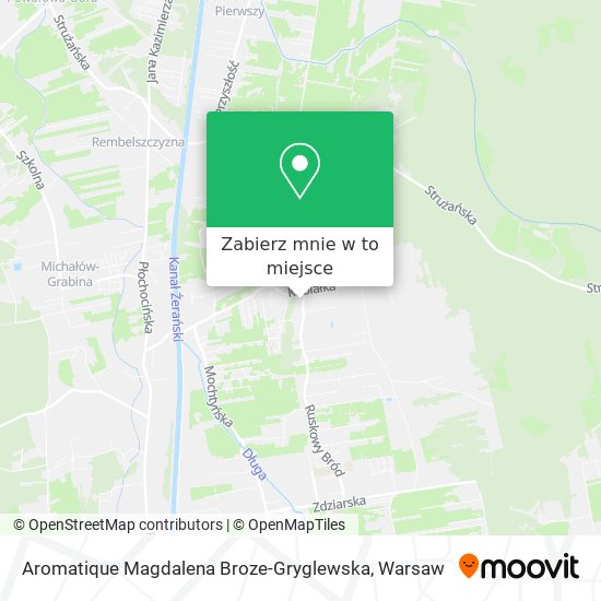 Mapa Aromatique Magdalena Broze-Gryglewska